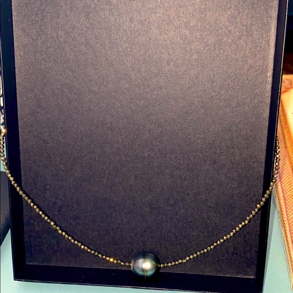 Beautiful Handmade Hematite necklace.